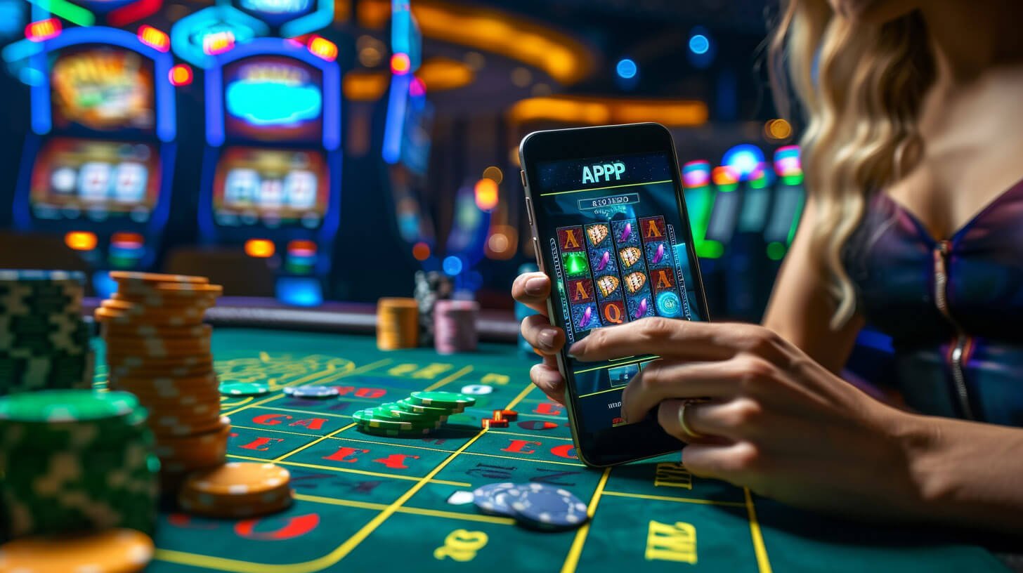 bm55 online slot games screen showing spinning reels on mobile